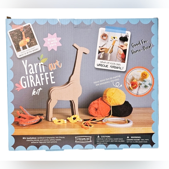 DIU Yarn Art Kit Giraffe New in the Box Sealed - Picture 4 of 7